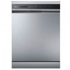 Midea MDWEF1433DSS-W Ελεύθερο Πλυντήριο Πιάτων για 14 Σερβίτσια Π59.8xY84.5εκ. Inox